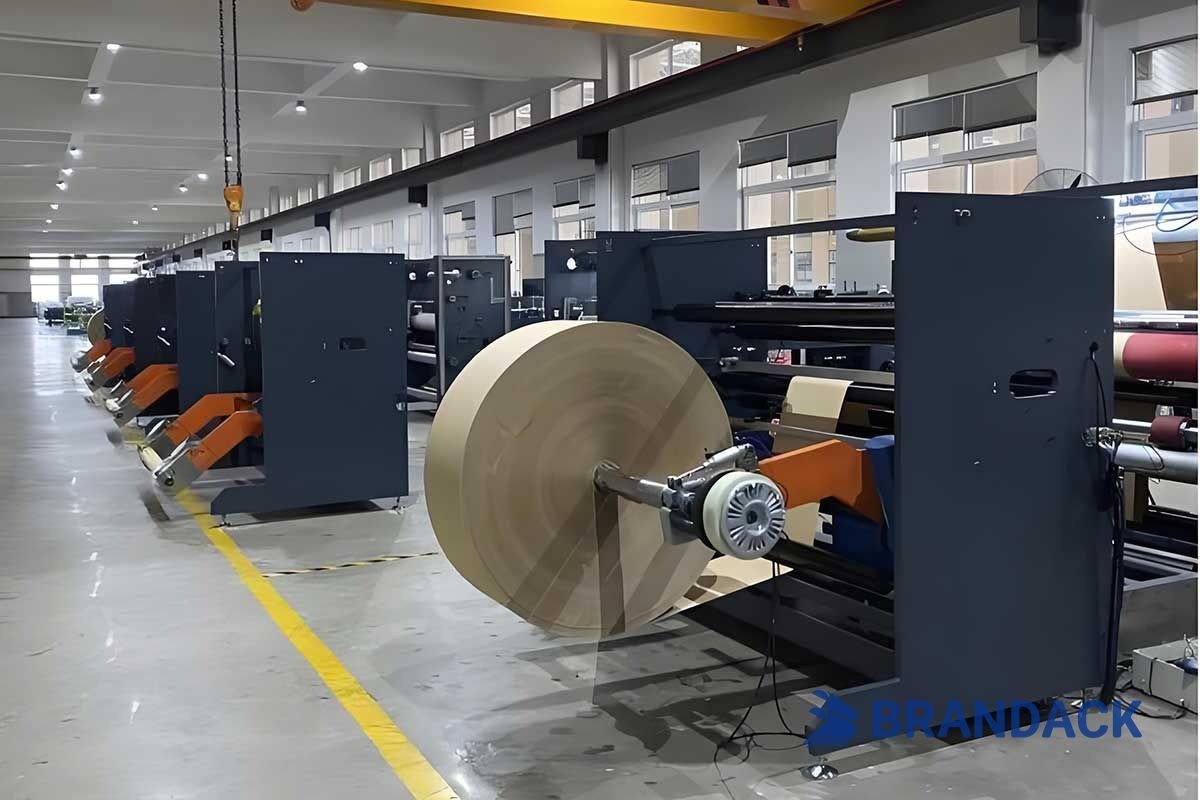 Automatic High-Speed Kraft Paper Bag Making Machine