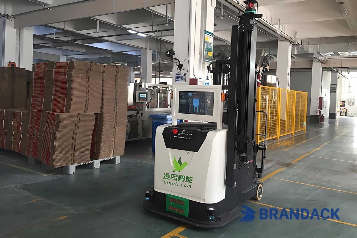 Unmanned AGV Forklift - Warehousing Technology Innovation
